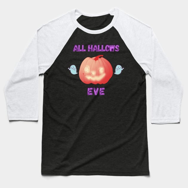 All Hallows Eve Gothic Pastels Baseball T-Shirt by mareescatharsis